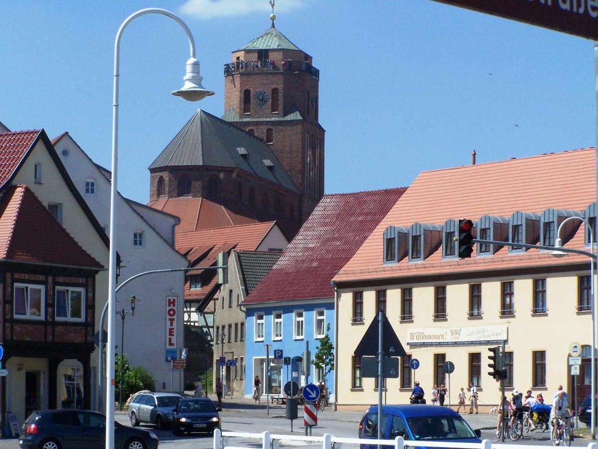 Ferienwohnung Ole Wolgast Exterior foto